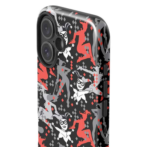 DC Comics Harley Quinn All Over Print iPhone 16 Impact Case